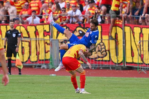 2024.07.23 Poniewiez Pilka nozna, UEFA Liga Mistrzow, sezon 2024 2025 FK Panevezys - Jagiellonia Bialystok N z Nicolas Gorobsov, Jesus Imaz Foto Paulius Zidonis PressFocus 2024.07.23 Poniewiez Football, UEFA Champions League, 2024 25 season FK Panevezys - Jagiellonia Bialystok Nicolas Gorobsov, Jesus Imaz Credit: Paulius Zidonis PressFocus NEWSPIX.PL --- Newspix.pl  20240723PF_ZZI_51964