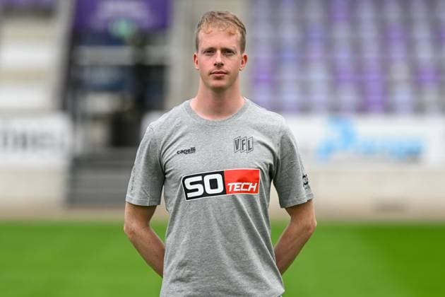 VfL Osnabrück 3 Liga portrait date 2024 2025 on 23 07 2024 at the Bremer Brücke in Osnabrück Team manager Leon Seelhöfer Seelhoefer Osnabrueck MT