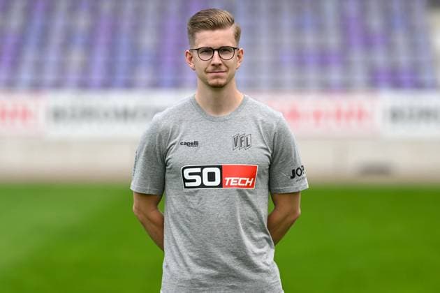 VfL Osnabrück 3 Liga portrait appointment 2024 2025 on 23 07 2024 at the Bremer Brücke in Osnabrück Physiotherapist Jannik Weber Osnabrueck MT