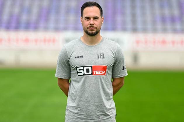 VfL Osnabrück 3 Liga portrait appointment 2024 2025 on 23 07 2024 at the Bremer Brücke in Osnabrück Physiotherapist Lennart Bartling Osnabrueck MT