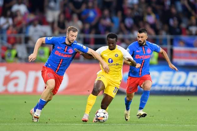 Bucharest, Football - Champions League Qualification- FCSB - Maccabi Tel Avivc FC - 23 IUL 2024 Action during the UEFA Champions League Qualifying Round game between FCSB and Maccabi Tel Aviv FC, on Steaua Stadium, in Bucharest, July 23, 2024. Alex Nicodim Imago Images Copyright: xAlexxNicodimx