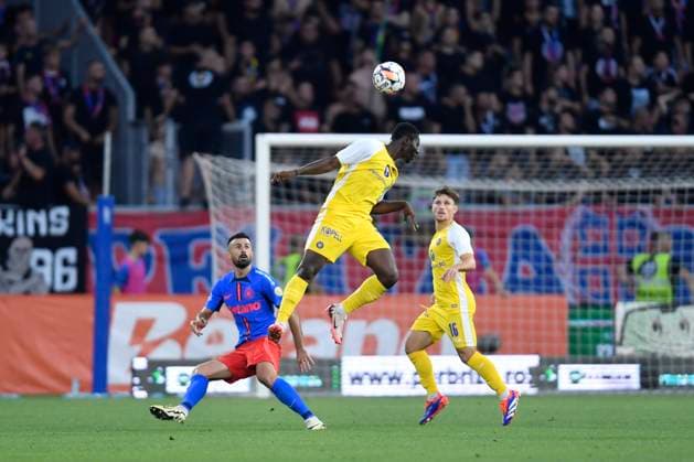 Bucharest, Football - Champions League Qualification- FCSB - Maccabi Tel Avivc FC - 23 IUL 2024 Action during the UEFA Champions League Qualifying Round game between FCSB and Maccabi Tel Aviv FC, on Steaua Stadium, in Bucharest, July 23, 2024. Alex Nicodim Imago Images Copyright: xAlexxNicodimx
