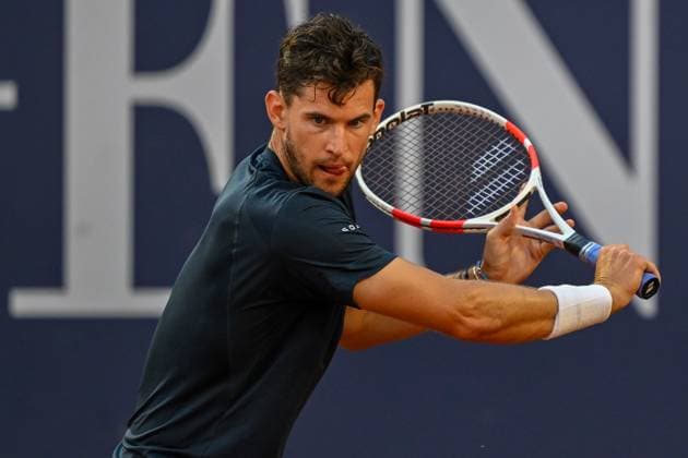 TENNIS - ATP, Tennis Herren Generali Open 2024 KITZBUEHEL,AUSTRIA,23.JUL.24 - TENNIS - ATP World Tour, Generali Open. Image shows Dominic Thiem (AUT).  GEPAxpictures xDanielxSchoenherr