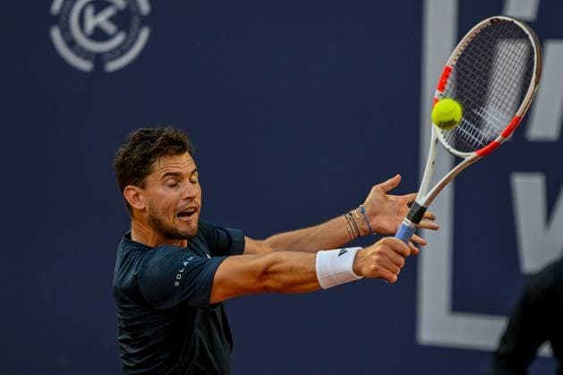 TENNIS - ATP, Tennis Herren Generali Open 2024 KITZBUEHEL,AUSTRIA,23.JUL.24 - TENNIS - ATP World Tour, Generali Open. Image shows Dominic Thiem (AUT).  GEPAxpictures xDanielxSchoenherr