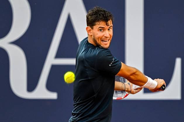 TENNIS - ATP, Tennis Herren Generali Open 2024 KITZBUEHEL,AUSTRIA,23.JUL.24 - TENNIS - ATP World Tour, Generali Open. Image shows Dominic Thiem (AUT).  GEPAxpictures xDanielxSchoenherr