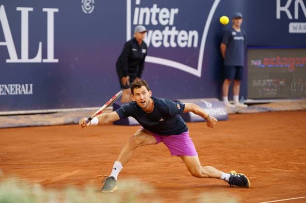 Generali Open ATP 250 2024 Kitzbühel, 23 07 2024 Dominic Thiem AUT, Austria Generali Open 2024, ATP 250, Sportpark Kitzbühel on 23 07 2024, Kitzbühel Copyright: xBEAUTIFULxSPORTSx Pajonkx