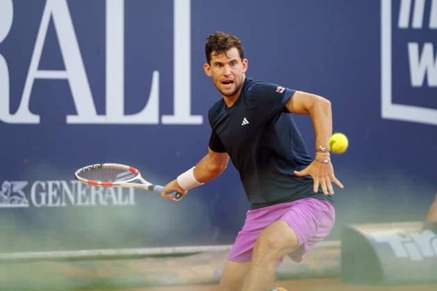 Generali Open ATP 250 2024 Kitzbühel, 23 07 2024 Dominic Thiem AUT, Austria Generali Open 2024, ATP 250, Sportpark Kitzbühel on 23 07 2024, Kitzbühel Copyright: xBEAUTIFULxSPORTSx Pajonkx