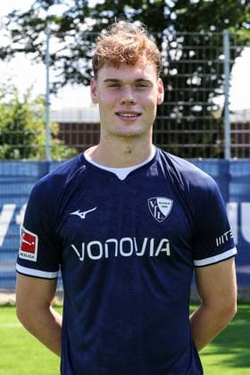 23 07 2024, Football, Season 2024 2025, 1 Bundesliga, Portrait appointment, Team photo VfL Bochum, Mats Pannewig VfL Bochum xRHR FOTOx Copyright: RHR-FOTOx RHR-FOTO