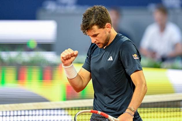 TENNIS - ATP, Tennis Herren Generali Open 2024 KITZBUEHEL,AUSTRIA,23.JUL.24 - TENNIS - ATP World Tour, Generali Open. Image shows Dominic Thiem (AUT).  GEPAxpictures xDanielxSchoenherr