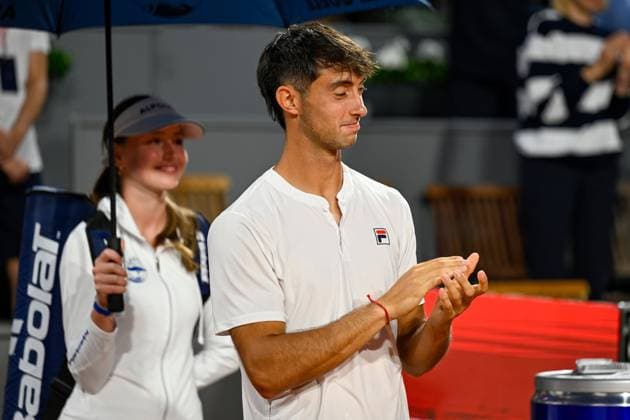 TENNIS - ATP, Tennis Herren Generali Open 2024 KITZBUEHEL,AUSTRIA,23.JUL.24 - TENNIS - ATP World Tour, Generali Open. Image shows Thiago Agustin Tirante (ARG).  GEPAxpictures xDanielxSchoenherr