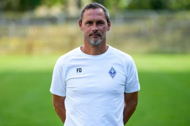 Frank Döpper co-coach SV Waldhof Mannheim 3 Liga, portrait date 2024 2025 xozx