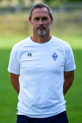 Frank Döpper co-coach SV Waldhof Mannheim 3 Liga, portrait date 2024 2025 xozx