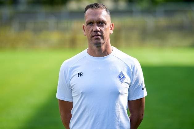 Florian Beck goalkeeping coach SV Waldhof Mannheim 3 Liga, portrait date 2024 2025 xozx
