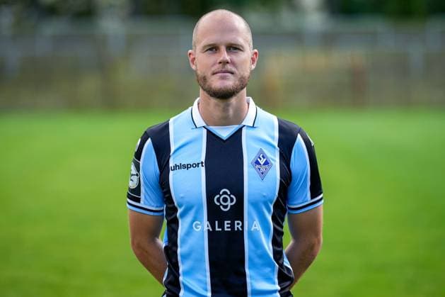 Marcel Seegert SV Waldhof Mannheim 3 Liga, portrait date 2024 2025 xozx