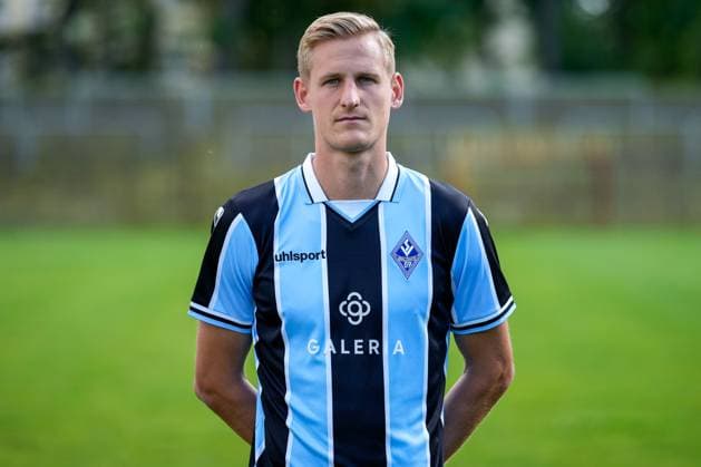 Niklas Hoffmann SV Waldhof Mannheim 3 Liga, portrait date 2024 2025 xozx