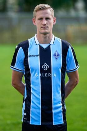 Niklas Hoffmann SV Waldhof Mannheim 3 Liga, portrait date 2024 2025 xozx