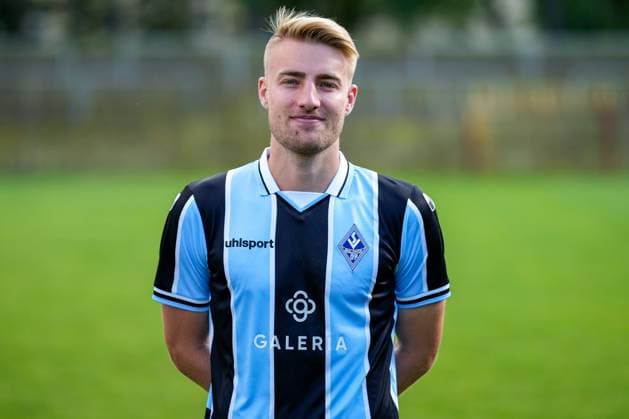Fridolin Wagner SV Waldhof Mannheim 3 Liga, portrait date 2024 2025 xozx