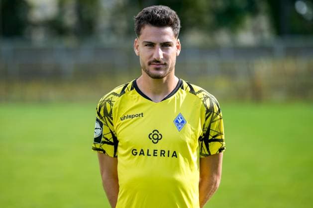 Omer Hanin Goalkeeper SV Waldhof Mannheim 3 Liga, portrait date 2024 2025 xozx