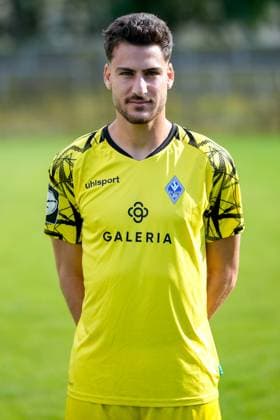 Omer Hanin Goalkeeper SV Waldhof Mannheim 3 Liga, portrait date 2024 2025 xozx