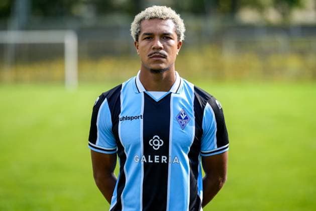 Samuel Abifade SV Waldhof Mannheim 3 Liga, portrait date 2024 2025 xozx