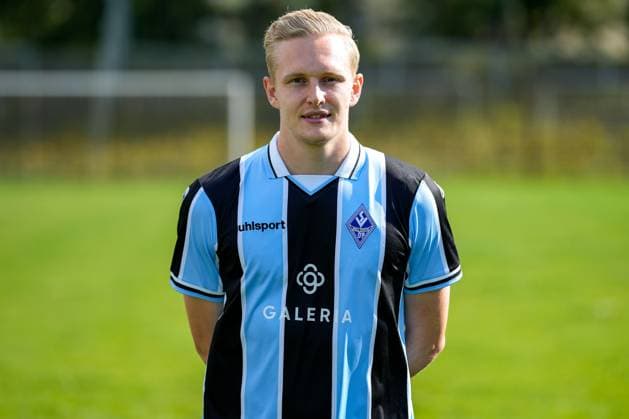 Julian Rieckmann SV Waldhof Mannheim 3 Liga, portrait date 2024 2025 xozx