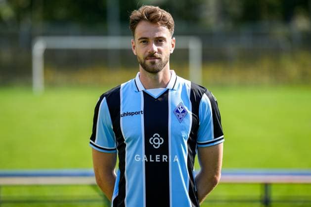 Lukas Klünter SV Waldhof Mannheim 3 Liga, portrait date 2024 2025 xozx