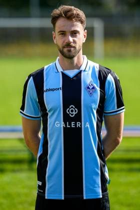Lukas Klünter SV Waldhof Mannheim 3 Liga, portrait date 2024 2025 xozx