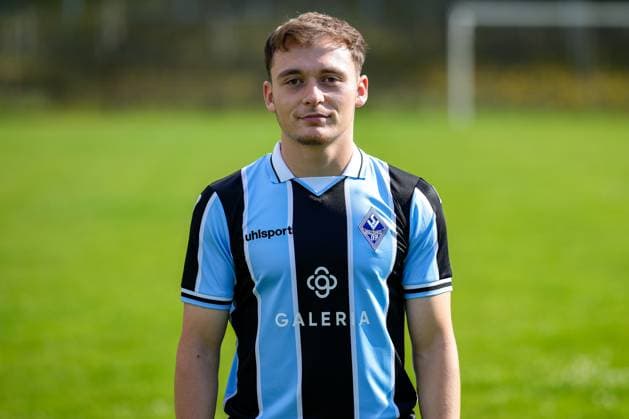 Arlind Rexhepi SV Waldhof Mannheim 3 Liga, portrait date 2024 2025 xozx