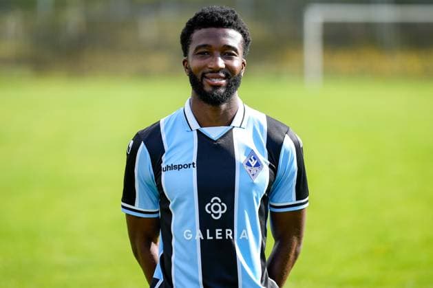 Kelvin Arase SV Waldhof Mannheim 3 Liga, portrait date 2024 2025 xozx