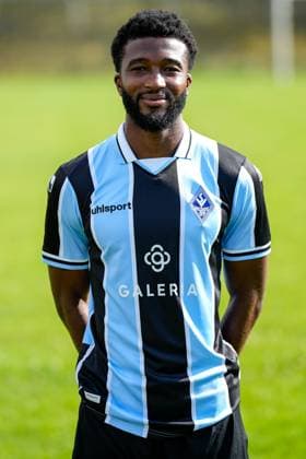 Kelvin Arase SV Waldhof Mannheim 3 Liga, portrait date 2024 2025 xozx