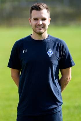 Yannick Heck Team Manager SV Waldhof Mannheim 3 Liga, portrait date 2024 2025 xozx