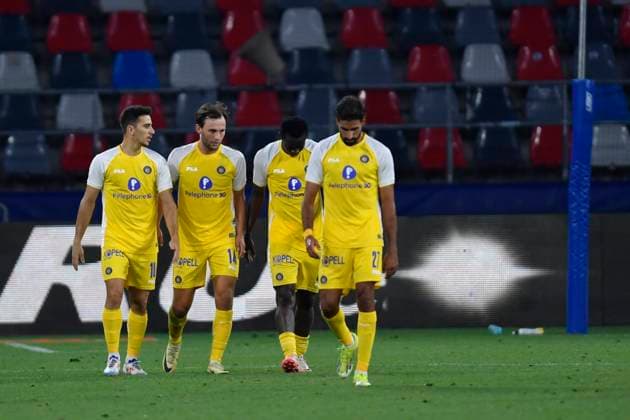 Bucharest, Football - Champions League Qualification- FCSB - Maccabi Tel Avivc FC - 23 IUL 2024 in action during the UEFA Champions League Qualifying Round game between FCSB and Maccabi Tel Aviv FC, on Steaua Stadium, in Bucharest, July 23, 2024. Alex Nicodim Imago Images Copyright: xAlexxNicodimx