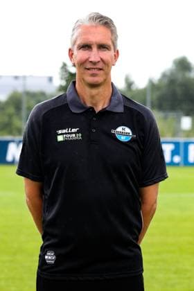 Co-coach Frank Kaspari, SC Paderborn 2 Soccer Bundesliga portrait appointment 2 BL 2024 2025 official photo appointment SC Paderborn in the training and youth performance center portrait, portrait, single image, Germany, Soccer, men, GER, 23 07 2024 Christian Schroedter