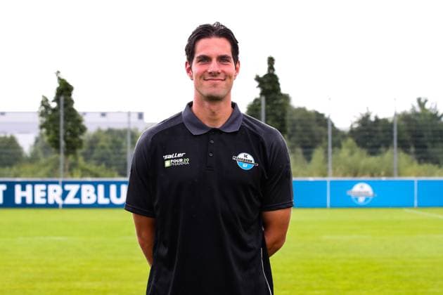 Athletic trainer Nils Vogt, SC Paderborn 2 Football Bundesliga portrait appointment 2 BL 2024 2025 official photo appointment SC Paderborn in the training and youth performance center portrait, portrait, single image, Germany, football, men, GER, 23 07 2024 Christian Schroedter