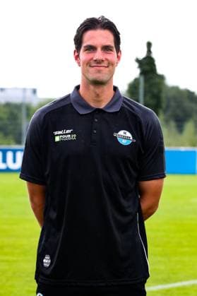 Athletic trainer Nils Vogt, SC Paderborn 2 Football Bundesliga portrait appointment 2 BL 2024 2025 official photo appointment SC Paderborn in the training and youth performance center portrait, portrait, single image, Germany, football, men, GER, 23 07 2024 Christian Schroedter