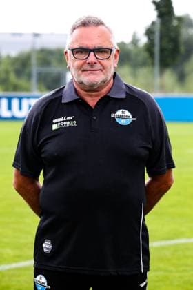 Coach Michael Heppner, SC Paderborn 2 Football Bundesliga portrait appointment 2 BL 2024 2025 official photo appointment SC Paderborn in the training and youth performance center portrait, portrait, single image, Germany, football, men, GER, 23 07 2024 Christian Schroedter