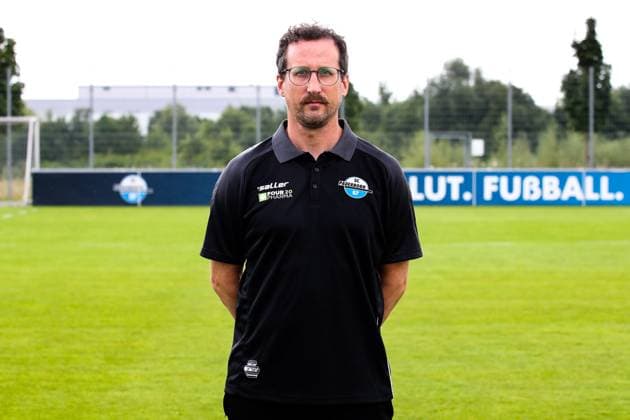 Head of Medical Department Jörg Liebeck, SC Paderborn 2 Football Bundesliga portrait appointment 2 BL 2024 2025 official photo appointment SC Paderborn in the training and youth performance center portrait, portrait, single image, Germany, football, men, GER, 23 07 2024 Christian Schroedter