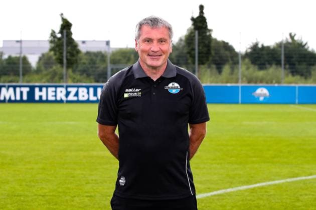 Team doctor Dr Matthias Porsch, SC Paderborn 2 Football Bundesliga portrait appointment 2 BL 2024 2025 official photo appointment SC Paderborn in the training and youth performance center portrait, portrait, single image, Germany, football, men, GER, 23 07 2024 Christian Schroedter