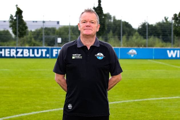 Team doctor Dr Karl Friedrich Schünemann, SC Paderborn 2 Football Bundesliga portrait appointment 2 BL 2024 2025 official photo appointment SC Paderborn in the training and youth performance center portrait, portrait, single image, Germany, football, men, GER, 23 07 2024 Christian Schroedter