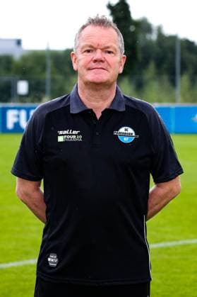 Team doctor Dr Karl Friedrich Schünemann, SC Paderborn 2 Football Bundesliga portrait appointment 2 BL 2024 2025 official photo appointment SC Paderborn in the training and youth performance center portrait, portrait, single image, Germany, football, men, GER, 23 07 2024 Christian Schroedter