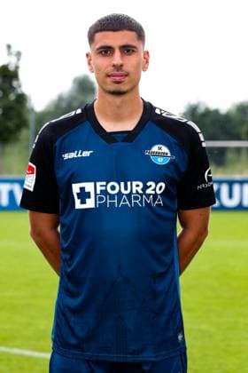 Koen Kostons, SC Paderborn 2 Football Bundesliga portrait appointment 2 BL 2024 2025 official photo appointment SC Paderborn in the training and youth performance center portrait, portrait, single image, Germany, football, men, GER, 23 07 2024 Christian Schroedter