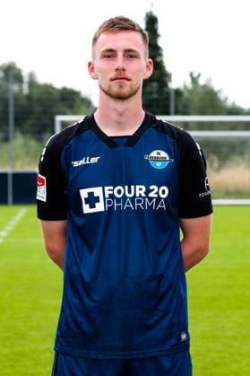Tjark Scheller, SC Paderborn 2 Football Bundesliga portrait appointment 2 BL 2024 2025 official photo appointment SC Paderborn in the training and youth performance center portrait, portrait, single image, Germany, football, men, GER, 23 07 2024 Christian Schroedter