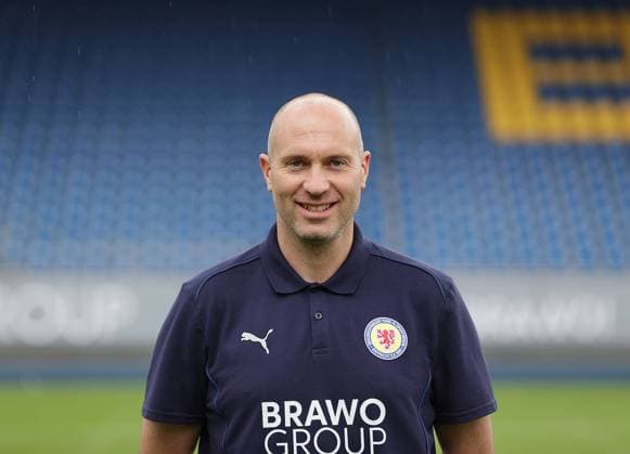 Cheftrainer Daniel Scherning (Eintracht Braunschweig) ; Eintracht Braunschweig; 2.BL, Portraettermin 2024 2025 *** Head coach Daniel Scherning Eintracht Braunschweig Eintracht Braunschweig 2 BL, portraettermin 2024 2025