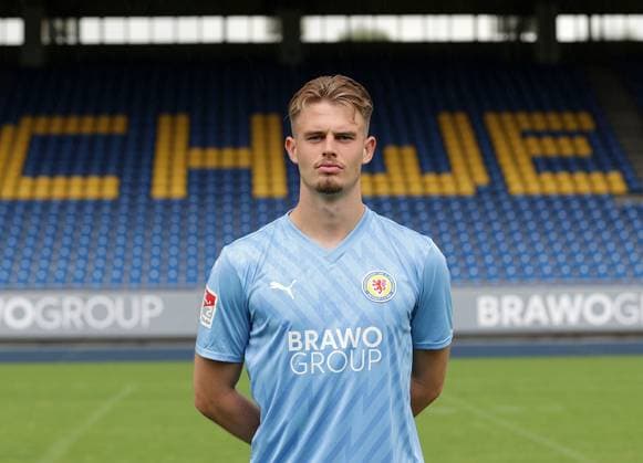 Justin Duda Eintracht Braunschweig Eintracht Braunschweig 2 BL, portrait date 2024 2025