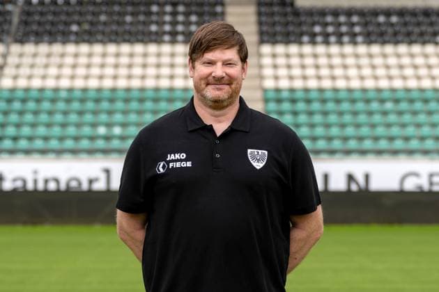 Equipment manager Helge Dahms SC Preußen Münster 2 Bundesliga, portrait date 2024 2025 Copyright: xKirchner-Media THx