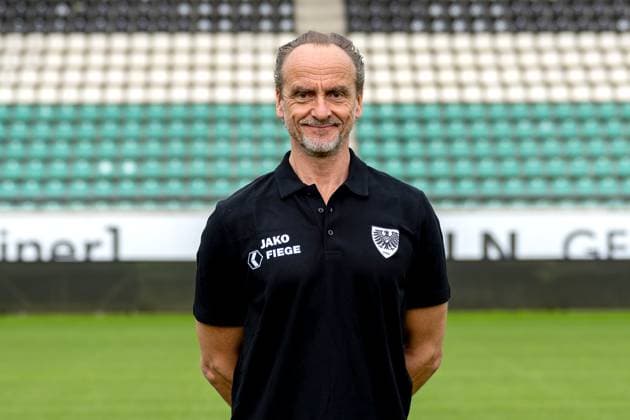 Team doctor Dr. Cornelius Müller Rensmann SC Preußen Münster 2 Bundesliga, portrait appointment 2024 2025 Copyright: xKirchner-Media THx