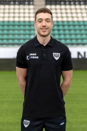 Analyst Jannis Cordes SC Preußen Münster, 2 Bundesliga, portrait date 2024 2025 Copyright: xKirchner-Media THx