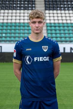Johannes Schenk SC Preußen Münster 2 Bundesliga, portrait date 2024 2025 Copyright: xKirchner-Media THx