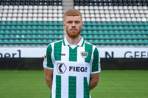 Mikkel Kirkeskov SC Preußen Münster 2 Bundesliga, portrait date 2024 2025 Copyright: xKirchner-Media THx