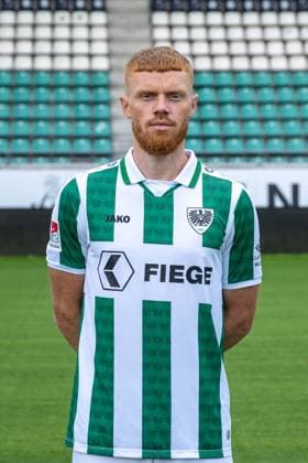 Mikkel Kirkeskov SC Preußen Münster 2 Bundesliga, portrait date 2024 2025 Copyright: xKirchner-Media THx